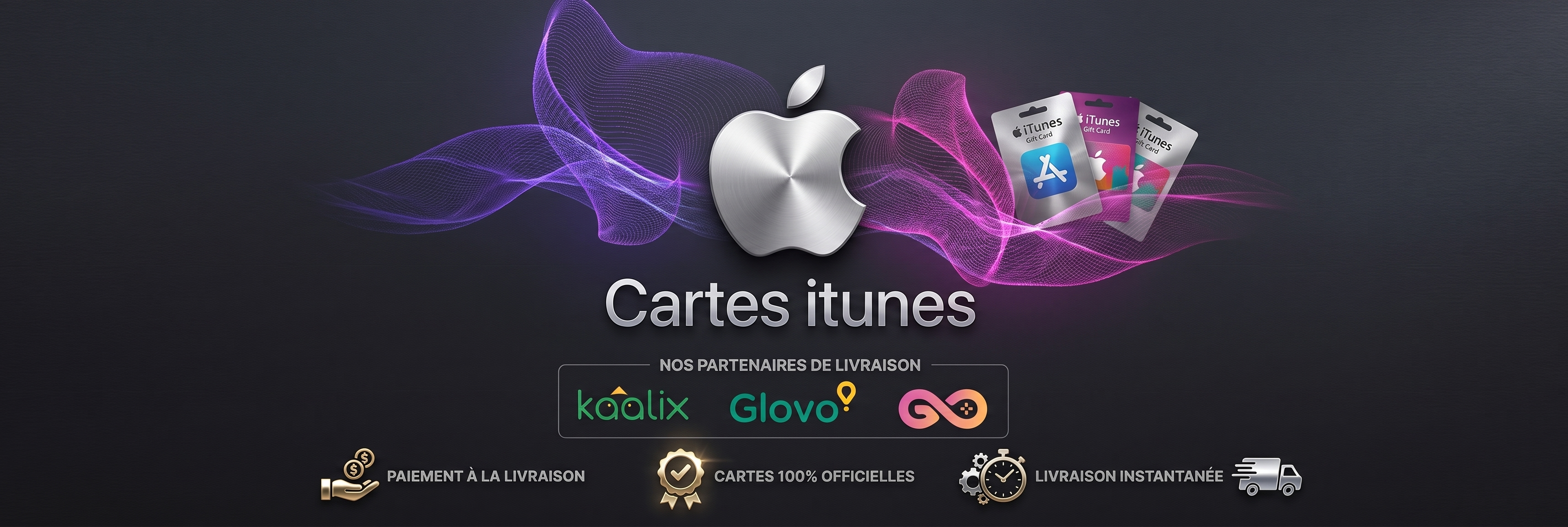 Cartes iTunes Maroc